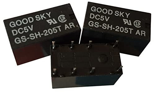2PC Relais GS-SH-205T GS-SH-224T zwei offene zwei geschlossene 2A 8 Pins (Size : GS-SH-205T)