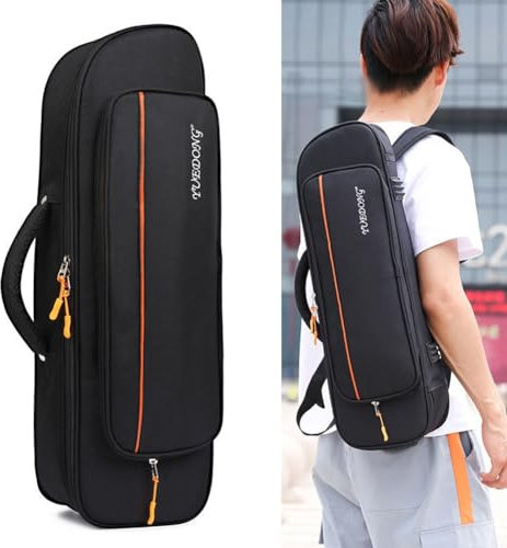HEBEOT Tragbare Trompetentasche aus wasserabweisendem Oxford-Stoff mit großem Fassungsvermögen, Trompetentasche, Tragetasche