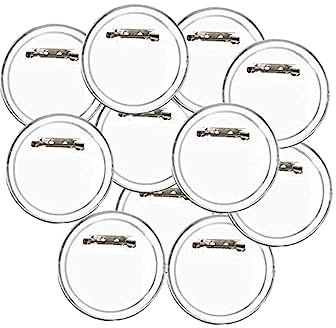 KOMBIUDA 36stücke Teiliges Acryl Button Badges Mit Nadel Runde Klare Abzeichen Für Kreative Bastelprojekte Durchmesser