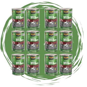 Belcando Baseline | Wild mit Ente 2x6x400g | Sparpaket | Hundefutter