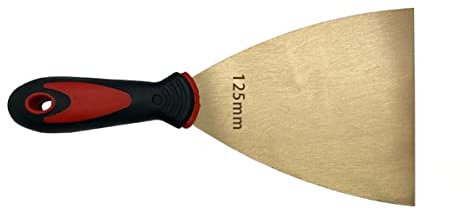 Raschietto flessibile in rame for cartongesso, riparazione, verniciatura e altro ancora.(125mm)