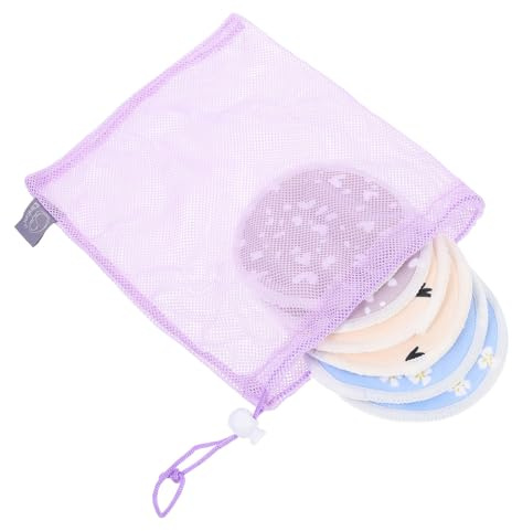 HAMPPLIES Coppette Assorbilatte Per Allattamento Lavabili e Riutilizzabili Cuscini Antigalattorrea in Materiale e Per Assorbire Latte in Eccesso e Mantenere Asciutto