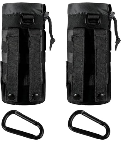 2 StkTaktisch Flaschenhalter, für Molle Trinkflaschenhalter Gürtel