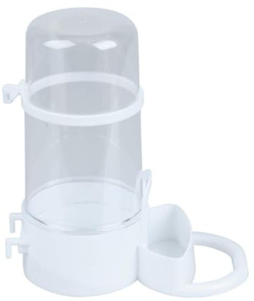 MUELODSIC Automatic Hamster Feeder Hanging Pet Food Dispenser Transparent Holder for Hedgehogs Gerbils Small Animals Cage Use