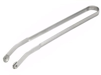 mophrati Pinze per girare salsicce – Semplifica il lancio gourmet della migliore dimensione Presa stabile del cibo Pinze per girare salsicce per barbecue