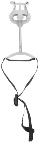 Notenclip für Tenorhorn mit Stabilem Clip, Leicht und Tragbar Schwarz | Proben und Auftritte, Eisen und Polyester, Marschpartitur Halter mit Sicherem Halt