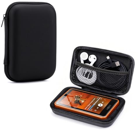 Yoomigle Carrying Case Compatible with HiBy R1 MP3 Player Case Shockproof Lightweight Durable EVA Hard Shell Protective Cover Compatible with HiBy R1 HiFi MP4 Music Player