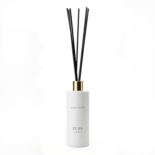 Pure 489 Difusor de Varillas Home Ritual 100 ml | Hojas Verdes, Anís, Grosella Negra, Flor de Azahar, Notas Acuáticas, Lirio de los Valles, Madera de Cachemira| Aroma de Aceite Esencial para el Hogar