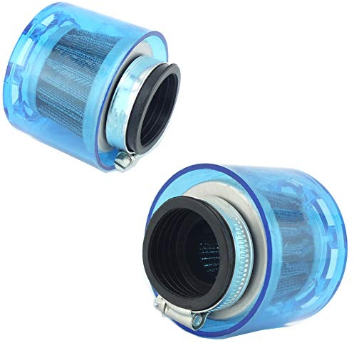 Yingshop Lot de 2 filtres à air 38 mm 39 mm 40 mm en plastique anti-éclaboussures pour moto, VTT, scooter, quad, kart, cyclomoteur, Pit Dirt Bike 50 cc, 90 cc, 110 cc, 125 cc, 140 cc, 150 cc, GY6 PZ22