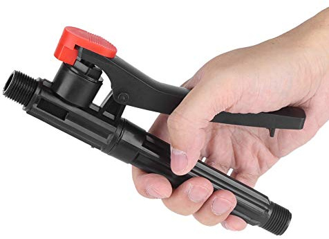 Nikou Gartensprüher Griff, Sprühdosierergriff Pump Drucksprüher Sprühstabschalter Trigger Sprühgriff Teile Passt zu den Meisten Rückensprühgeräten für Bauernhof und Garten Handpumpen Drucksprühstab