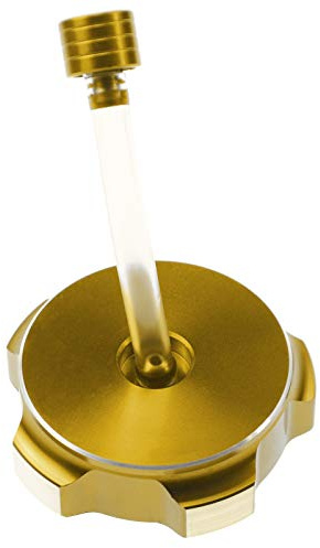 WOOSTAR 50mm Tankdeckel Ersatz für SSR Thumpstar TTR Lifan BSE Kayo Taotao Kazuma Coolster Roketa Motorrad ATV Dirtbike Pitbike Gold