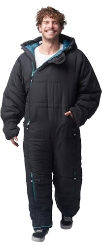 Selk'bag Original Wearable Sleeping Bag - Outdoor and Indoor Sleeping Bags for Camping, Hiking, Travel, and Backpacking - Sleeping Bag Suit - Temp Rating 35-44 Degrees F