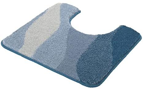 Kleine Wolke WC-Vorleger Malena, Farbe: Iceblue, Material: 100 % Polyacryl, Größe: 50x 50 cm