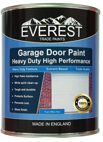 Everest Trade Paints - Garage Door Paint - High Performance Coating (Dark Brunswick Green, 5 Litre)