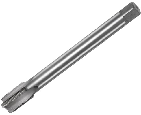 QUARKZMAN Metrisches Gewindebohrer M18 x 1.5 H2 Linksgewinde 160mm Extra langer gerader Flöten-Gewindeschneidemaschine Gewindebohrer Gewindeschneidwerkzeug