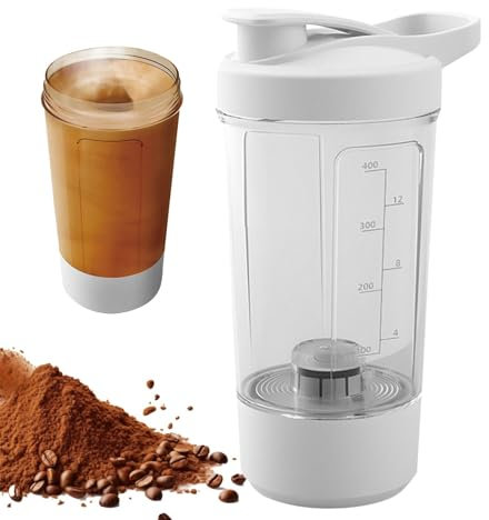 Coctelera De Proteínas Eléctrica - Botella Coctelera De Proteínas Eléctrica, Licuadora De Proteínas Eléctrica | Licuadora De Proteínas Eléctrica De Seguridad De Alta Velocidad Para Deportes Y Fitness