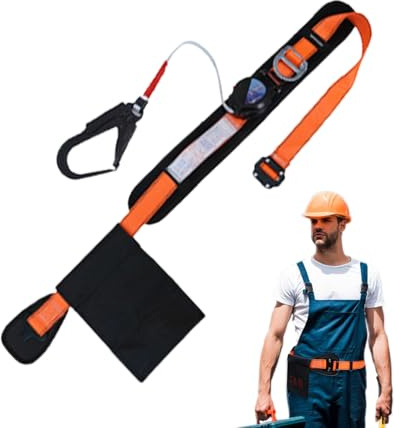 Ceinture de sécurité d'escalade - Harnais d'escalade | Ceinture de sécurité pour la construction | Lanière de sécurité anti-chute pour l'entretien de la tour de sauvetage incendie, harnais à