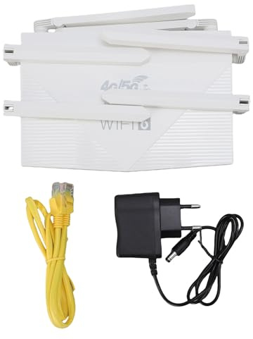 CHEOTIME Router inalámbrico WiFi6 LTE Soporte 4G 5G CPE LTE 300Mbps 6 Antenas Router de Internet inalámbrico con ranura de tarjeta SIM para el Ministerio del Interior