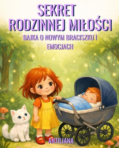 Sekret rodzinnej miłości: Bajka o nowym rodzeństwie, zazdrości i emocjach (dla dzieci 3–7 lat)