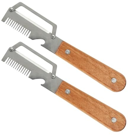 Pelapatate Per Verdure Da Cucina | 2 Pezzi Apribottiglie Manuale con Taglio - Pelatore Verdure e Affetta Cipollotto,Per Patate Scalogno Papaya Casa Appartamento Ristorante Campeggio