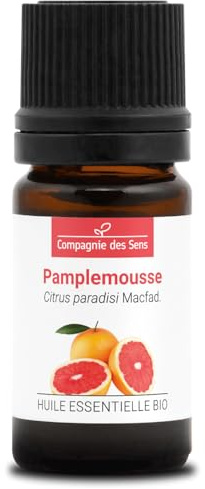 POMPELMO (Citrus paradisi) BIO - 5mL - Olio Essenziale di Qualità Premium - 100% Puro, Naturale, Garantito ChromaCert® - Chemiotipizzato & Integrale