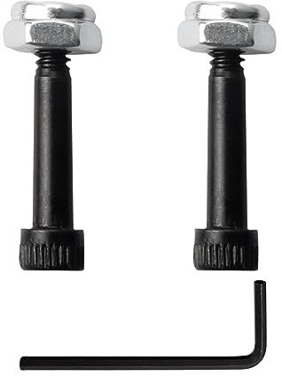 WFCYX 2er-Set Ersatz-Schneckenmotorwelle 74072, Mutter und Schraube, passend für Traeger, Pit Boss, Z-Grills, Rec Tec und die meisten Holzpellet-Grills und AC-Pellet-Grillwellenmutter und Schraube des