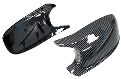 LECREA Spiegelgehäuse, für BMW X1 E84 2010 2011-2013 Außenspiegel, Spiegelkappe,Carbon Fiber Pattern