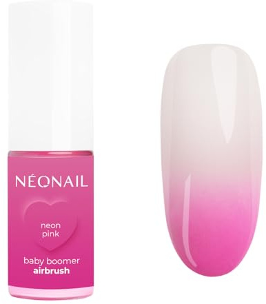 NÉONAIL Baby Boomer Airbrush 5g - Quick Ombre Spray - Nails - Powder - Ombre Spray Nägel - Babyboomer - Nail Powder - Spray - Ombre Spray Nails - Ombre - Neon Pink