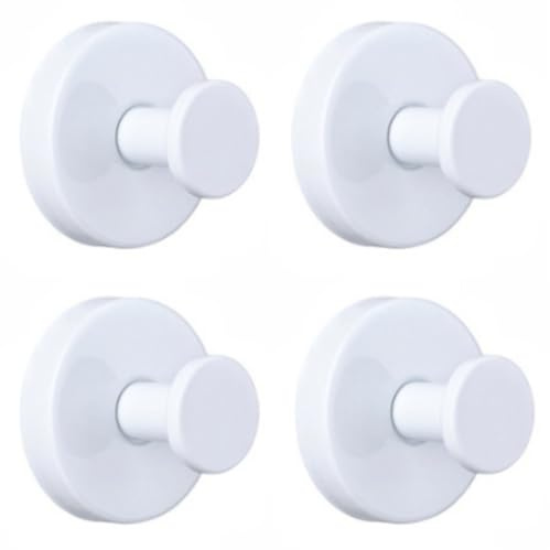 Genérico 4 Piezas Gancho Ventosa de Vacío Gancho de Succión Super Toalleros de Gancho Colgador Ventosa para Pared Baño Cocina para Colgar Llaves Abrigos Ropa Bolsos Ducha Acabado Cepillado