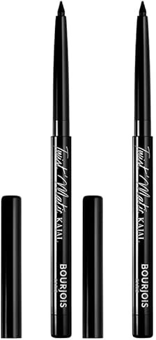 Bourjois - Crayon Twist Matic Kajal - 01 Char’Kohl (Lot de 2)