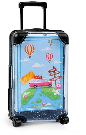 Tutukyle Geldgeschenk Mini Koffer, Reisekoffer Urlaubskasse Reisekasse Geschenk, Verpackung für Geldgeschenke, Handyhalterung, Geldgeschenke Geburtstag Hochzeit Reise