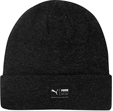 PUMA Unisex Archive Heather Beanie M tze, Puma Black, Einheitsgröße EU