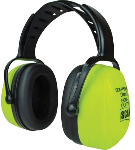 Scan SCAPPEEARDP Hi-Vis Class 5 Ear Defender (SNR33)