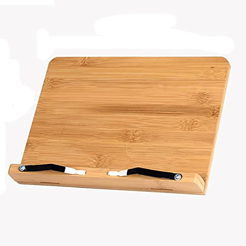 Leseständer Faltbare Buchständer Leselständer Buchhalter für Bett Kochbuch Stand Tablet Laptop Lehrbuch Dokumente Schreibtisch Buchhalter tragbar Bücherregal (Size : L-large)