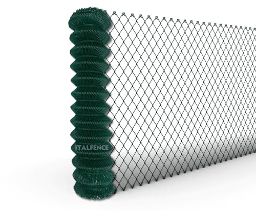 Grillage simple torsion Ø4,00mm, galvanisé plastifié, clôture, 10m [175cm]