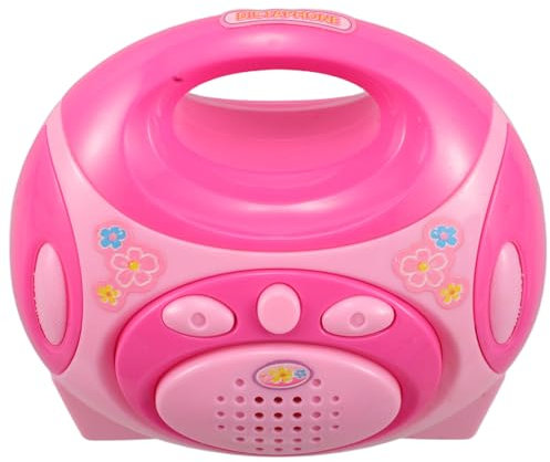 TOBBOMEY Jouet Radio Garçon Fille Réaliste Modèle Boombox Rétro pour Jeux De Simulation Et Fêtes Créativité Imagination