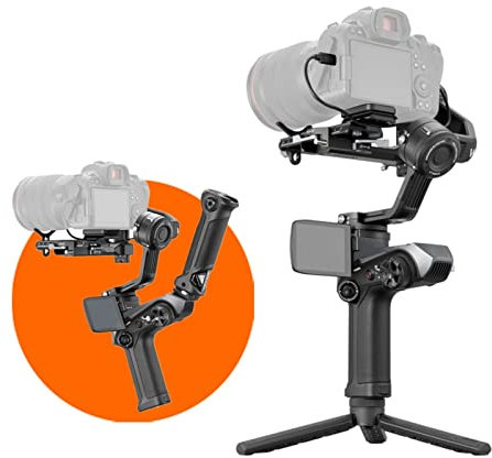 The 3- Gimbal Stabilizer for SLR and Mirrorless Cameras is Suitable for A Variety of Mainstream Cameras for Outdoor Video Recording