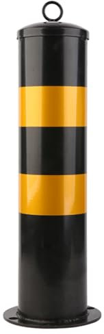 YQMHEZ Barrière de Parking, Barrière de Stationnement, Borne Métallique, Borne de Sécurité, Adaptée Aux Parkings, au Contrôle de la Circulation et Aux Garde-Corps D'allée(100cm)