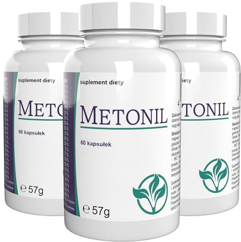 Metonil -180 Cápsulas (3 x 60 cápsulas), paquete de 3