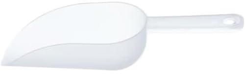 Ice Cube Scoop Set, Clear Plastic Measuring Scoops for Ice, Sugar, Flour, Candy, Rice, Beans