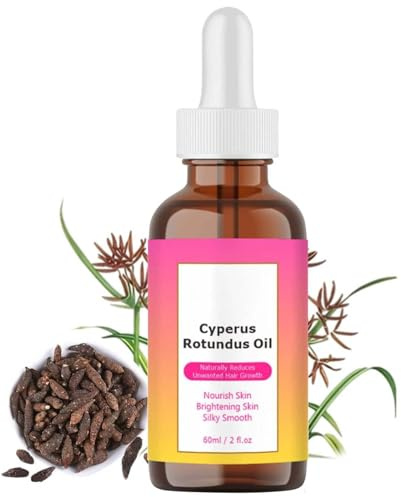 Cyperus Rotundus Oil, Natural Cyperus Rotundus Oil For Hair Removal, Cyperus Rotundus Skin Serum, Moisturizes And Soothes Skin, Reduces Ingrown Hairs & Shrinks Pores, Suitable For All Skin Types (1Pc)