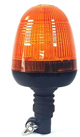 Lampeggiante di emergenza 12 – 24 V a LED, color ambra, luce lampeggiante di emergenza, segnale luminoso per camion, autocarri