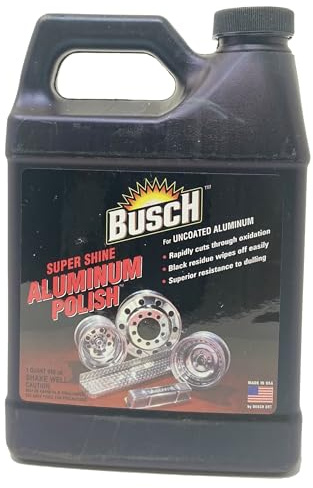 Busch Aluminum Polish Super Shine for uncoated Aluminum - 32oz