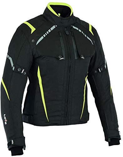 LOVO - Chaqueta Moto Mujer 4 Estaciones Tricapa Corta - Cazadora Moto Mujer para Verano e Invierno - Estilo Deportivo y Alta Resistencia - Ropa Moto Mujer Cómoda para Todas las Estaciones