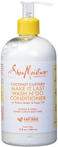 Shea moisture coconut custard wash n'go conditioner 13oz/384 ml