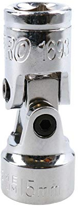 15mm Universal Joint Metric Socket 3/8 Drive 12 Point Flexible Wobble Knuckle