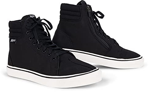 BROGER California TEX Textil Motorradschuhe Elastopan Knöchelschutzverstärkte Fersen und Zehen Doppel- und Dreibettzeichen CE-Zertifizierung