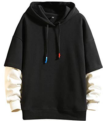 GURUNVANI 20wa7401 Felpa con Cappuccio Unisex - Adulto