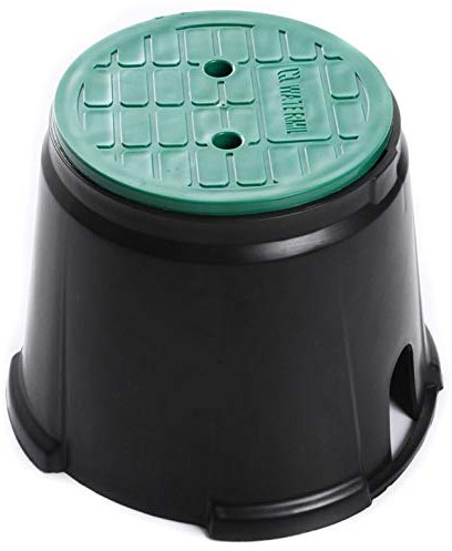 rg-vertrieb Ventilbox Ventilkasten Verteilerkasten Deckel Bewässerung Box Large Ø 24cm für Magnetventile