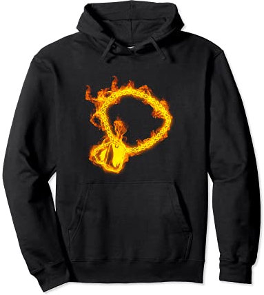 Feuer Soldaten Erkennungsmarke Flammen Heer Armee Soldat Pullover Hoodie